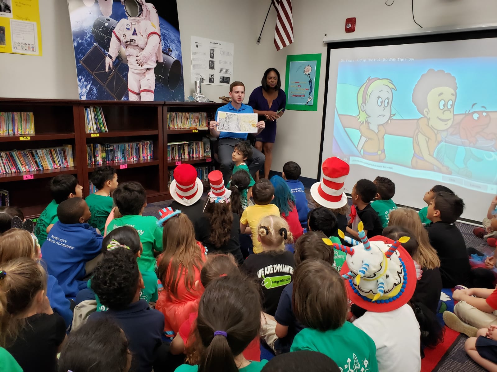 RCSA Celebrates Read Across America Day with Local Media – RCSA Rocket Link