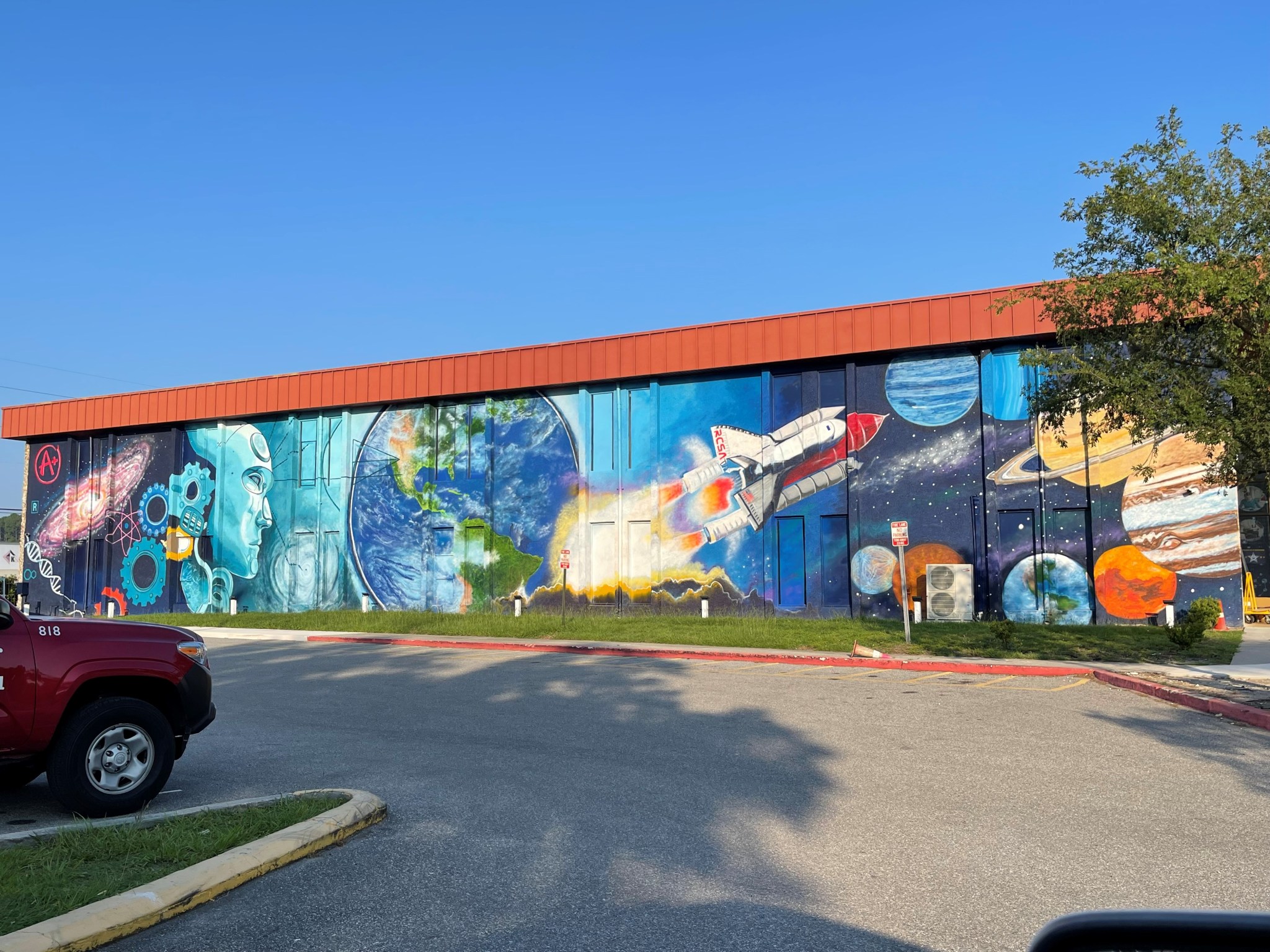 Middle High mural progress – RCSA Rocket Link